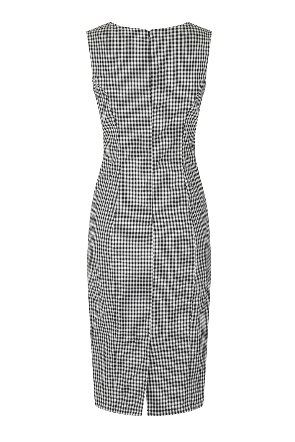 Gabrielle Gingham Wiggle Dress